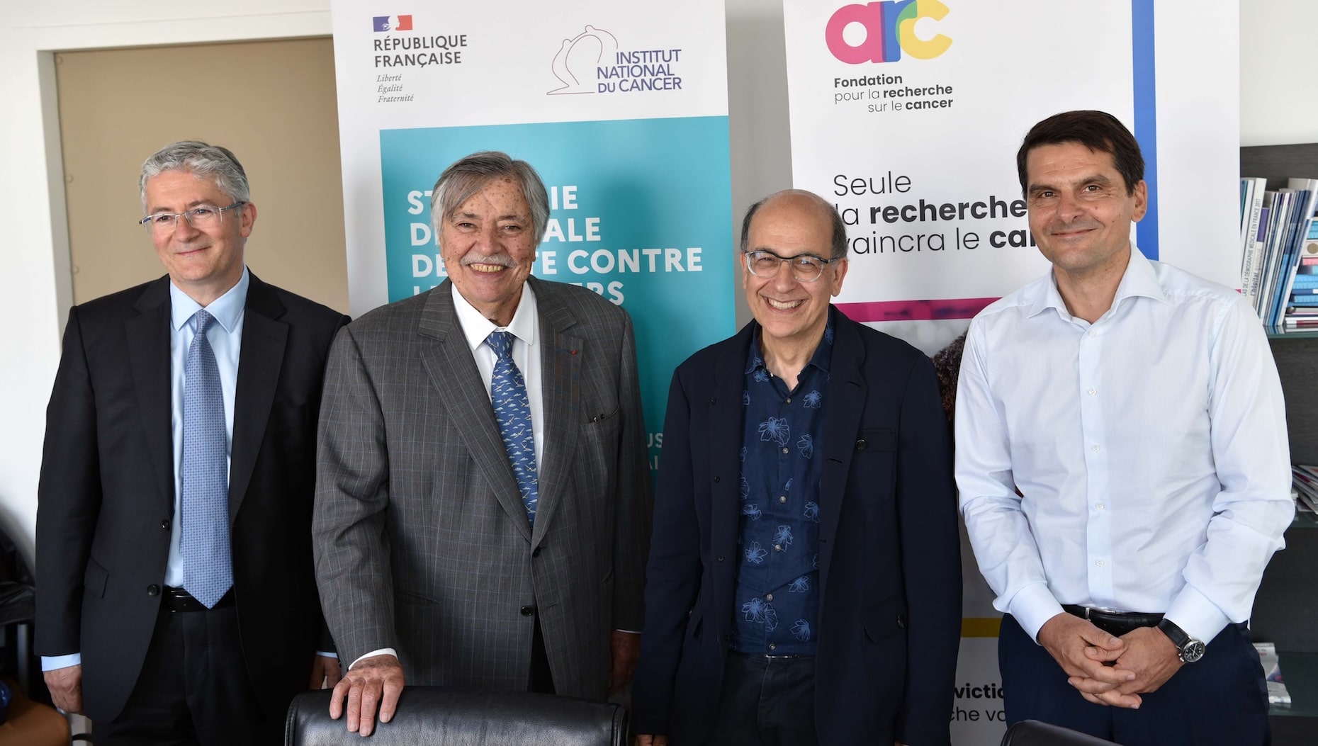 Renouvellement accord cadre INCa et Fondation Arc