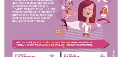 Affiche Cancer Col Uterus Couv