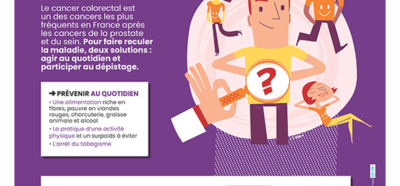 Affiche Cancer Colorectal Couv