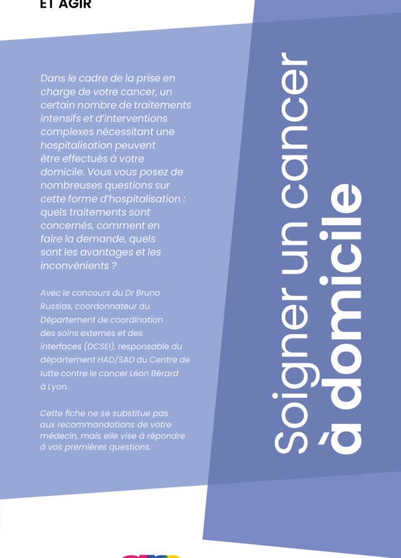 Fiche Soigner Cancer Domicile