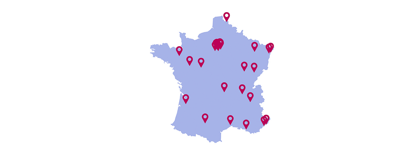 Carte France Repartition Geographique Fondation