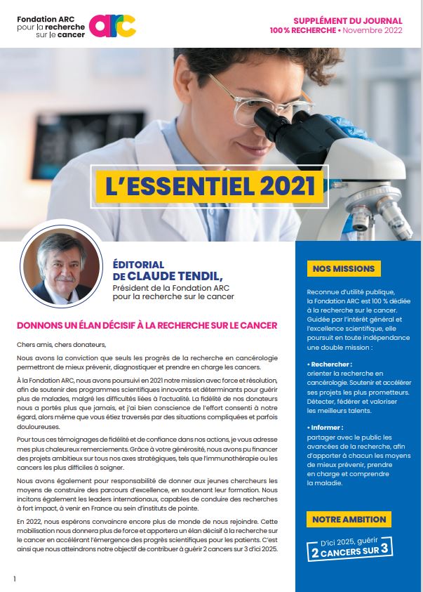 Couv Essentiel 2021