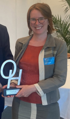 Dr Gwenn Menvielle, la lauréate du 1er Grand Prix Oberling-Haguenau Fondation ARC (2022 - 1er édition)