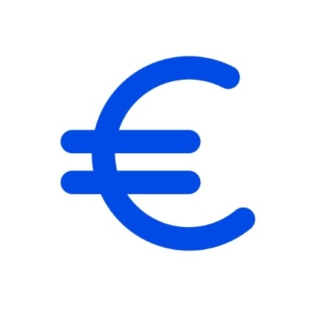Picto Euro Bleu