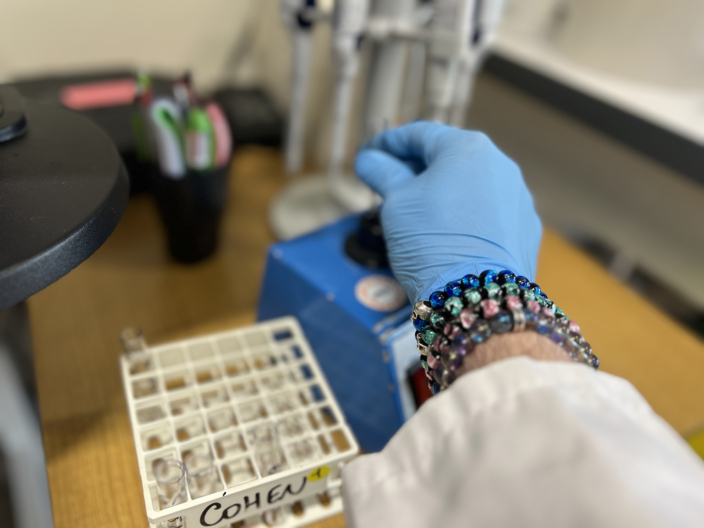 Activité de cytométrie en flux.