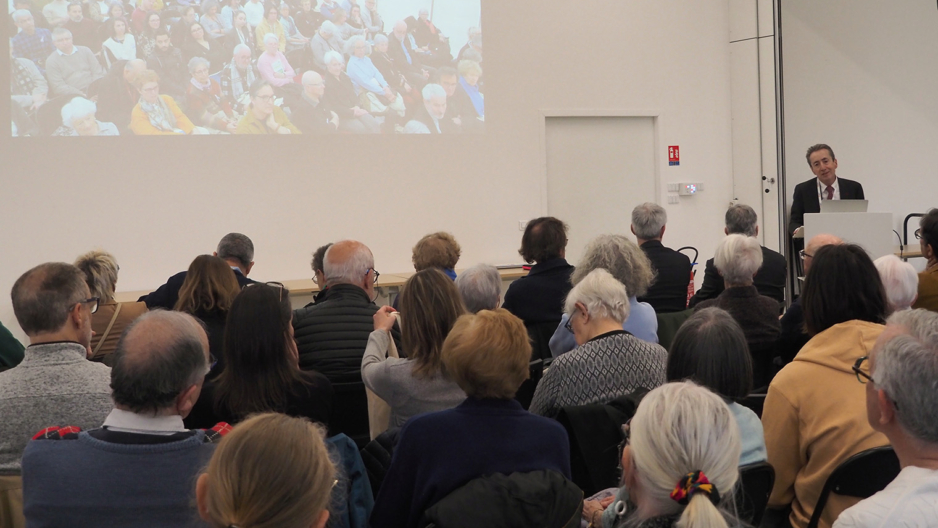 Discours du Pr Pierre Wolkenstein, doyen de la faculté de santé d'Henri Mondor.