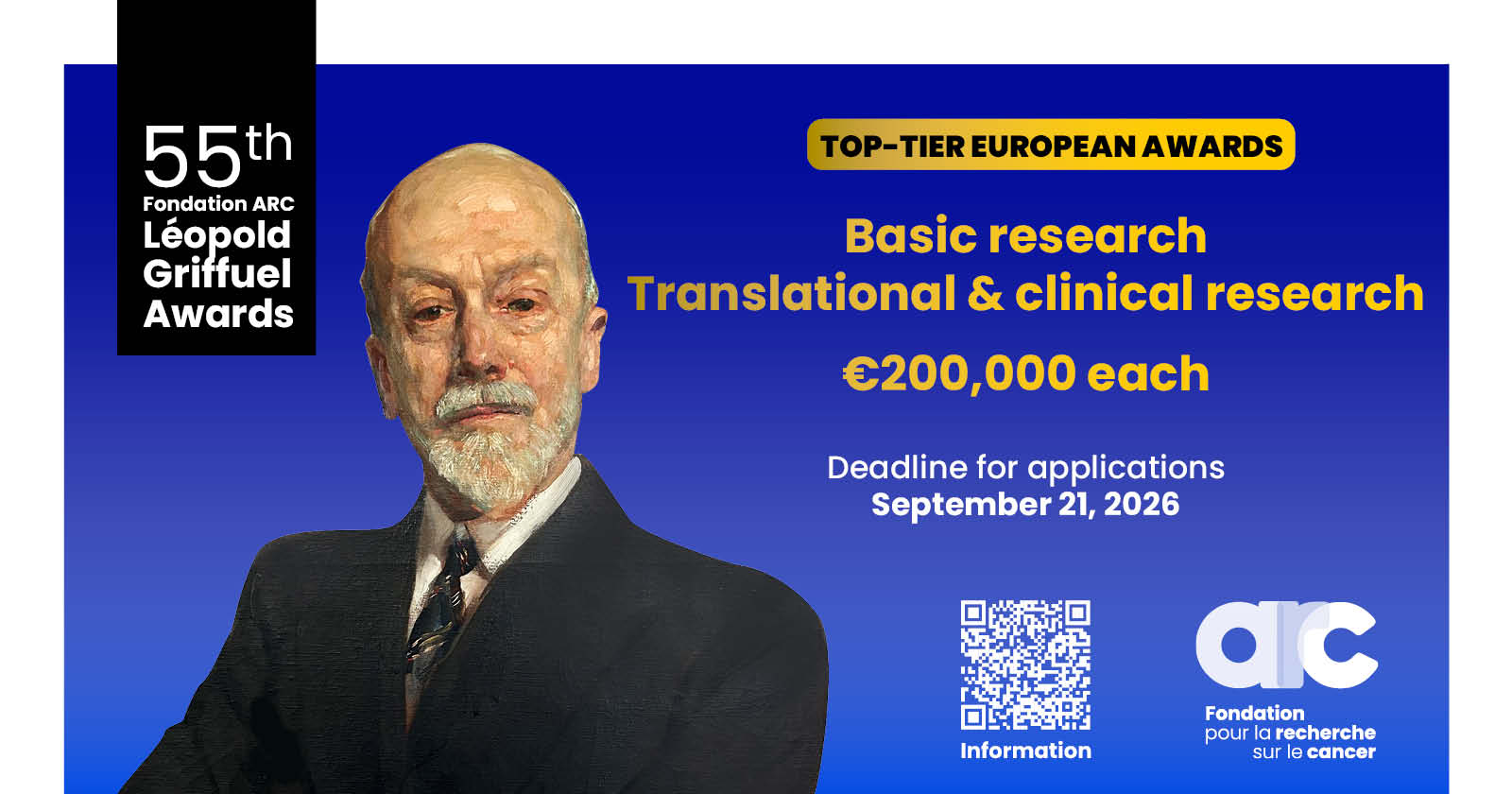 55th Fondation ARC Léopold Griffuel Awards