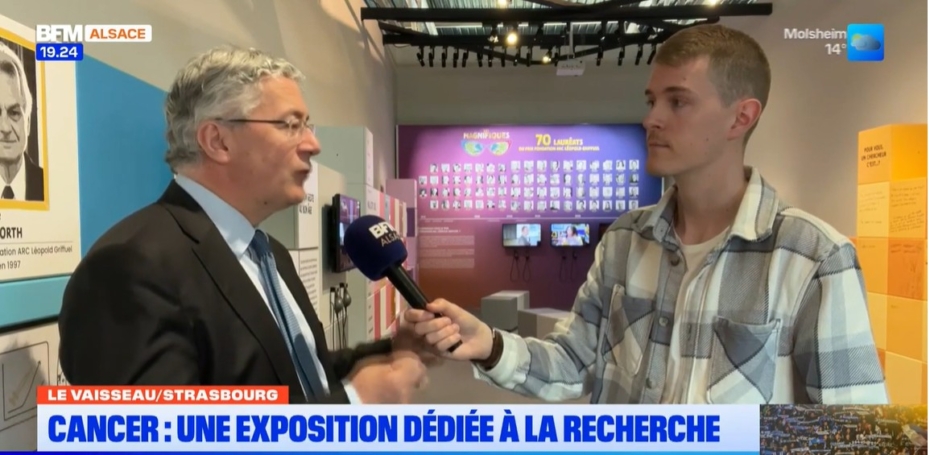 Interview de François Dupré par BFM Alsace, à l'occasion du lancement de l'exposition "Les magnifiques" au Vaisseau à Strasbourg - 5 mai 2026.